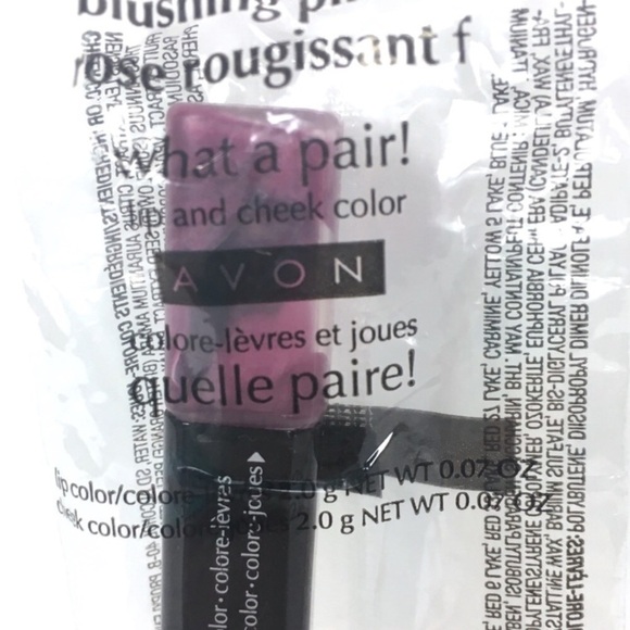AVON Ultra Color Rich Mousse Lipstick Mauve D100 & What a Pair Lip & Cheek Pink - Picture 7 of 8